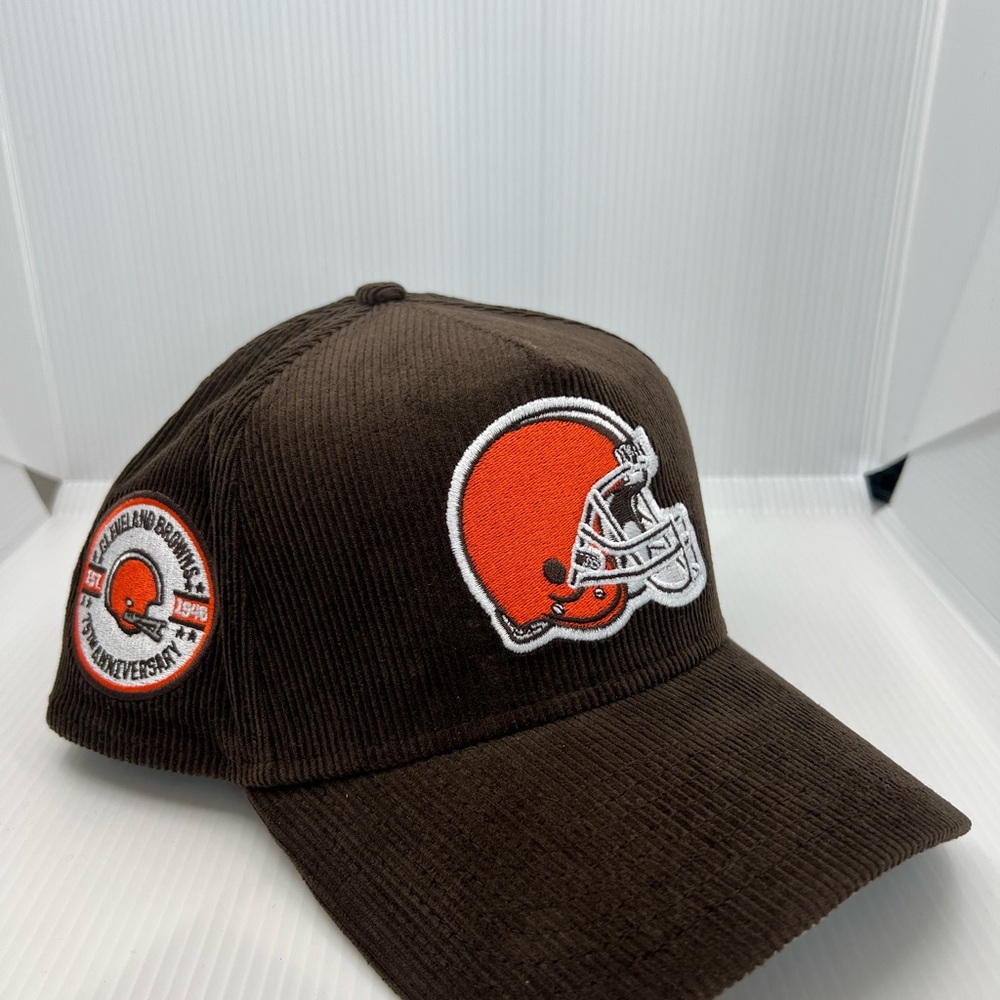 Cleveland Browns New Era Corduroy 9forty A-Frame